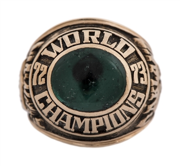 1973 Oakland As World Series Ring Presented To Dick Williams - Manager
